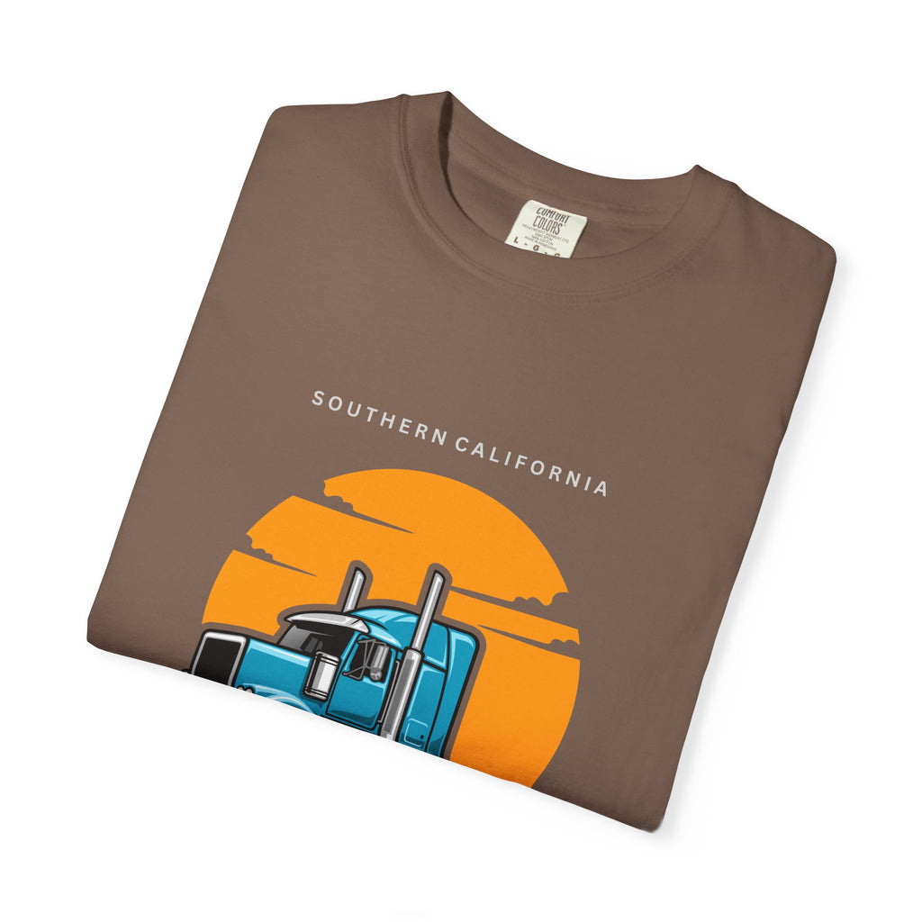 Southern California Truckers T-Shirt – Vintage Style, Perfect Gift for Truck Drivers