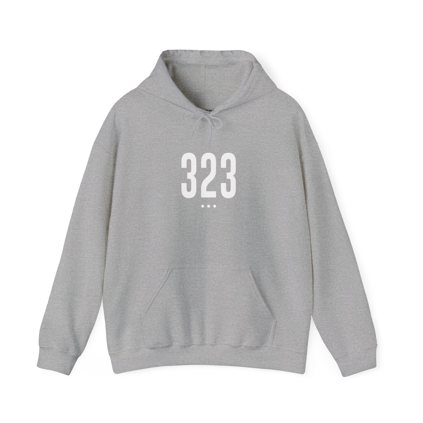 323 Logo Front Hoodie