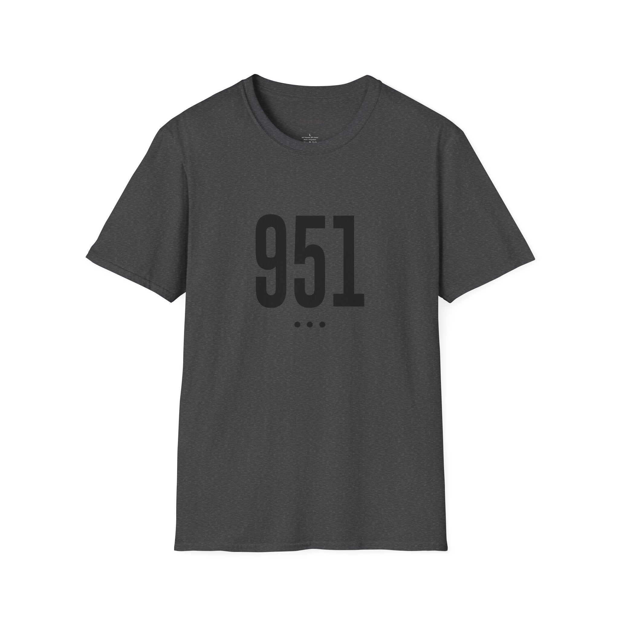 951 Black Logo Front T-Shirt